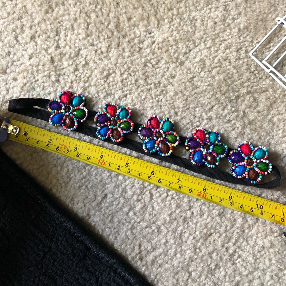 Beaded Elastic Headband